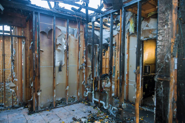 Professional Fire Damage Removal technician working in Chilhowie, VA